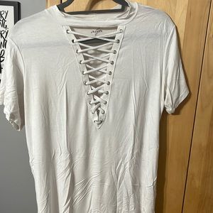 White Laced Shirt